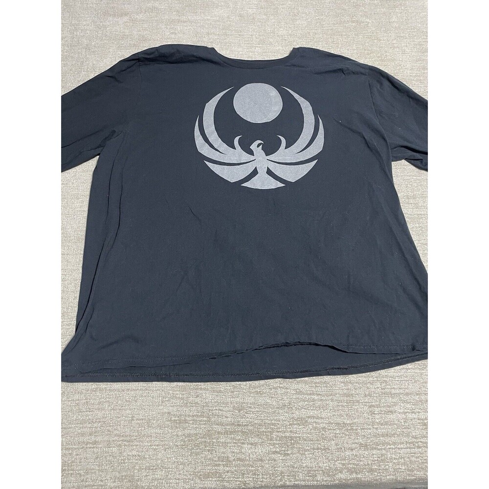 The Elder Scroll V Skyrim Shirt Men’s 4XL Loosewear Black Graphic T-Shirt